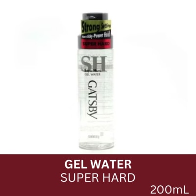 GATSBY Gel Water Super Hard 200ml