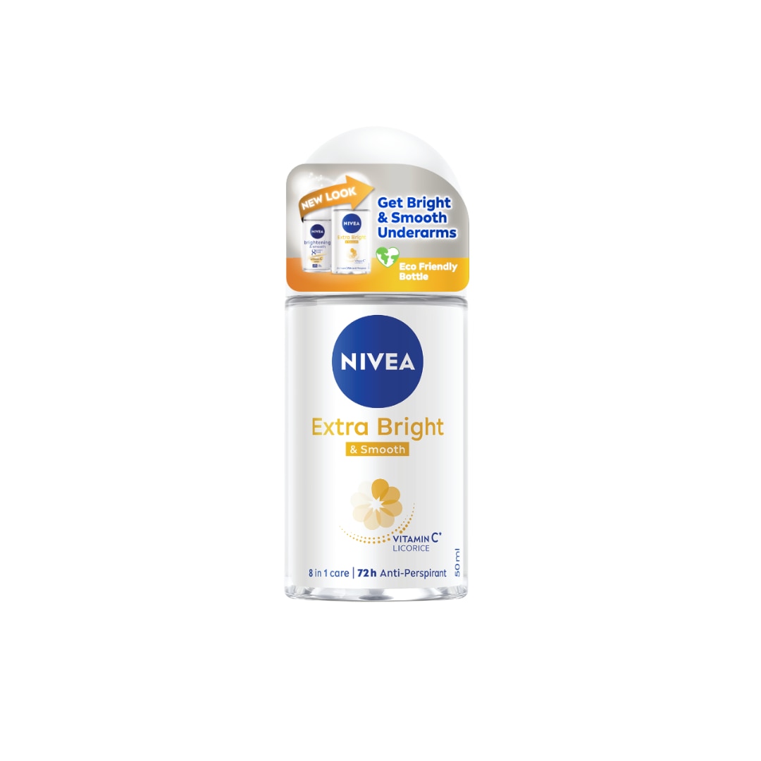 NIVEA Deodorant Brightening Anti-Perspirant Roll-On 50ml