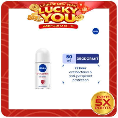 NIVEA NIVEA Deodorant Dry Comfort Roll-On 50ml