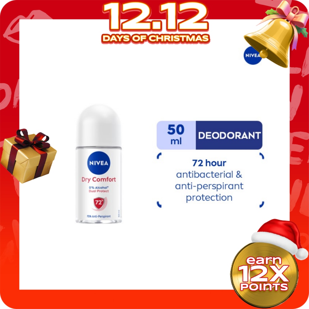 NIVEA Deodorant Dry Comfort Roll-On 50ml