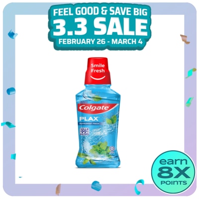 COLGATE Plax Peppermint Fresh AlcoholFree Mouthwash 250ml