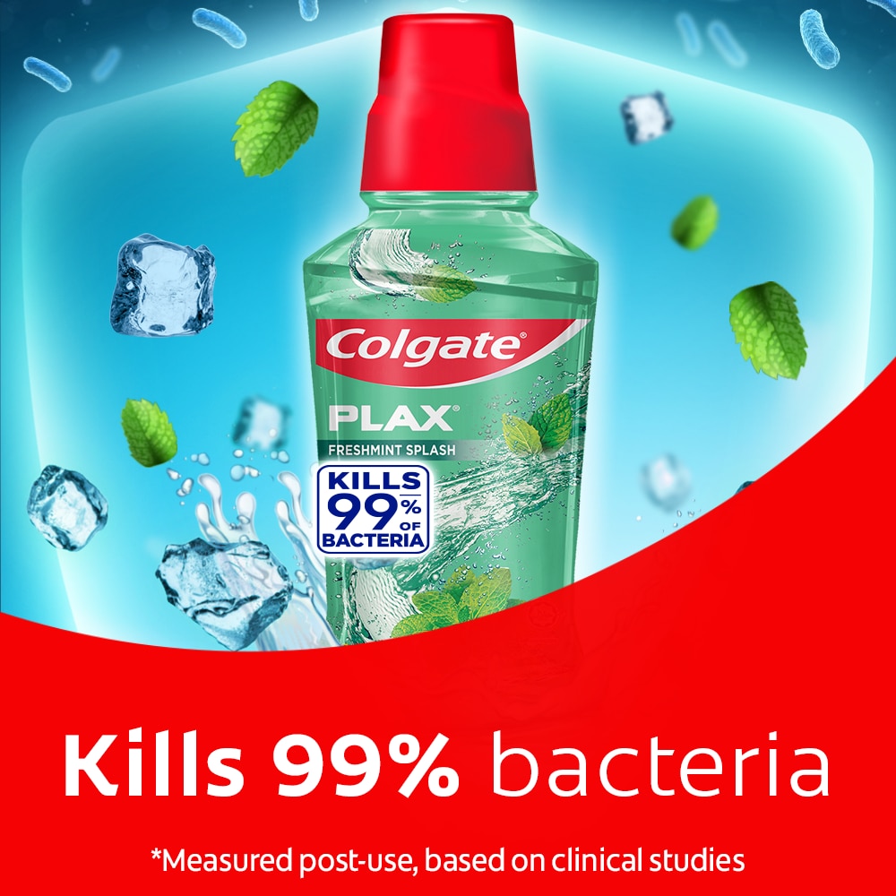 Plax Freshmint Splash AlcoholFree  Mouthwash 250ml