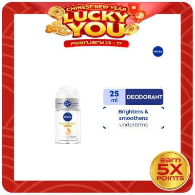 NIVEA NIVEA Deodorant Brightening & Smooth Roll-On 25ml