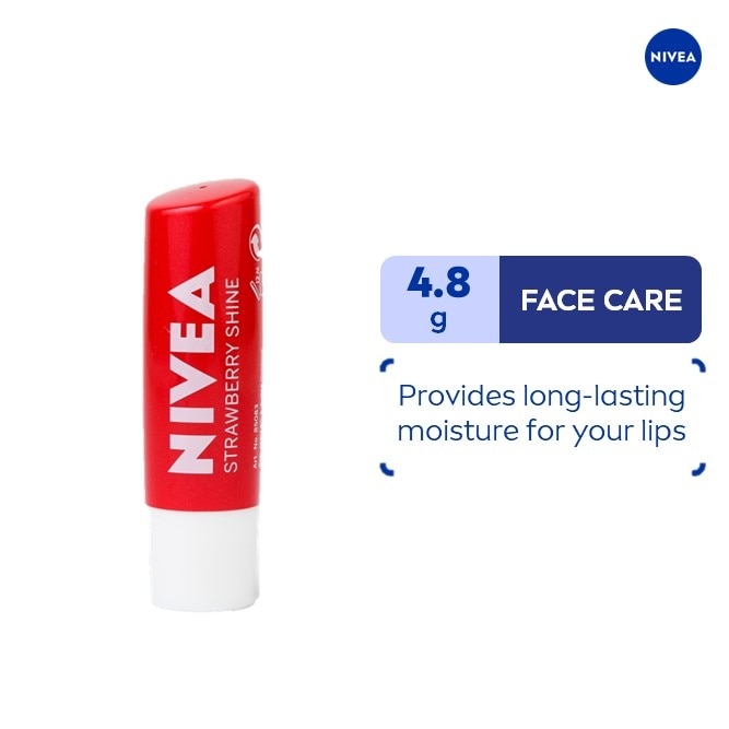 NIVEA Strawberry Shine Lip Balm 4.8g