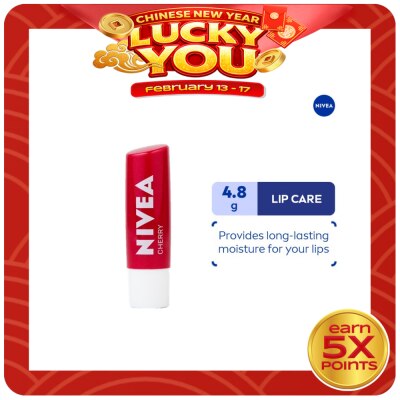 NIVEA NIVEA Cherry Shine Lip Balm 4.8g