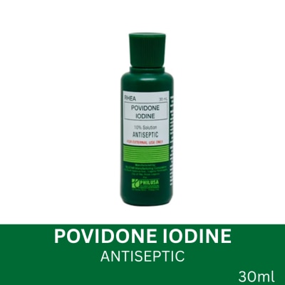 RHEA Povidone Iodine 10% Topical Solution 30mL