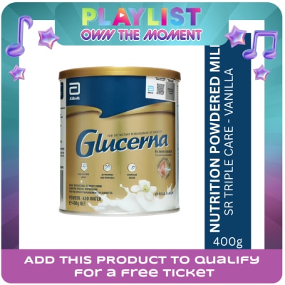 GLUCERNA - Glucerna SR Triple Care Vanilla 400g - Powdered Milk - Adult Supplement