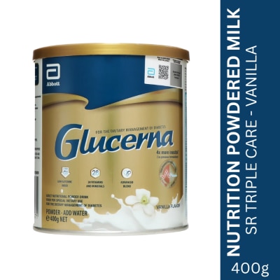 GLUCERNA Glucerna SR Triple Care Vanilla 400g - Powdered Milk - Adult Supplement