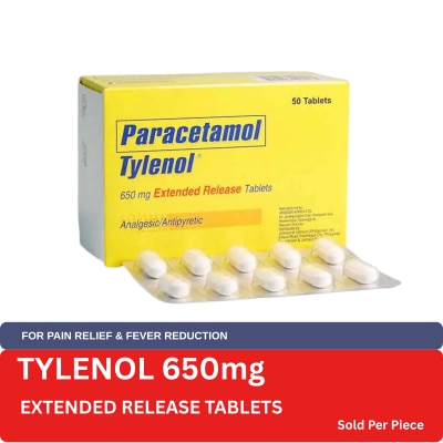 TYLENOL - "TYLENOL ""Tylenol Extended Release Tablets 650mg Sold Per Piece"