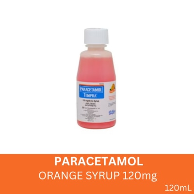 TEMPRA Tempra Orange Syrup 120mg 120ml