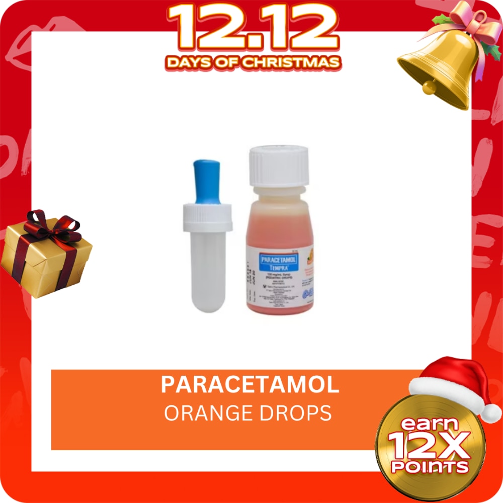 Tempra Orange Drops 30ml (Paracetamol)