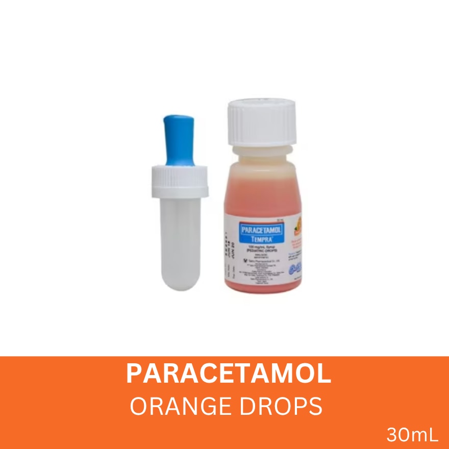 Tempra Orange Drops 30ml (Paracetamol)