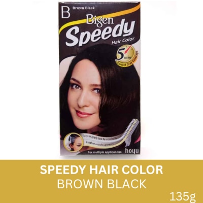 BIGEN Speedy Hair Color Brown Black 80g