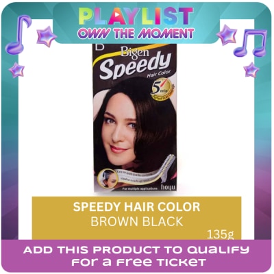 BIGEN - Speedy Hair Color Brown Black 80g