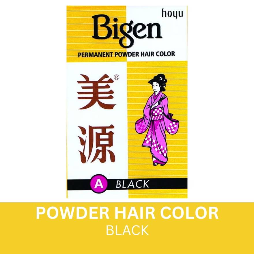 Powder Hair Dye Black