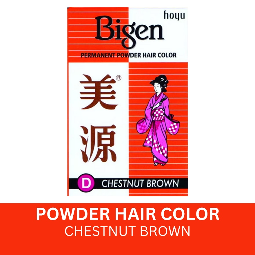 Powder Hair Dye Chestnut Brown