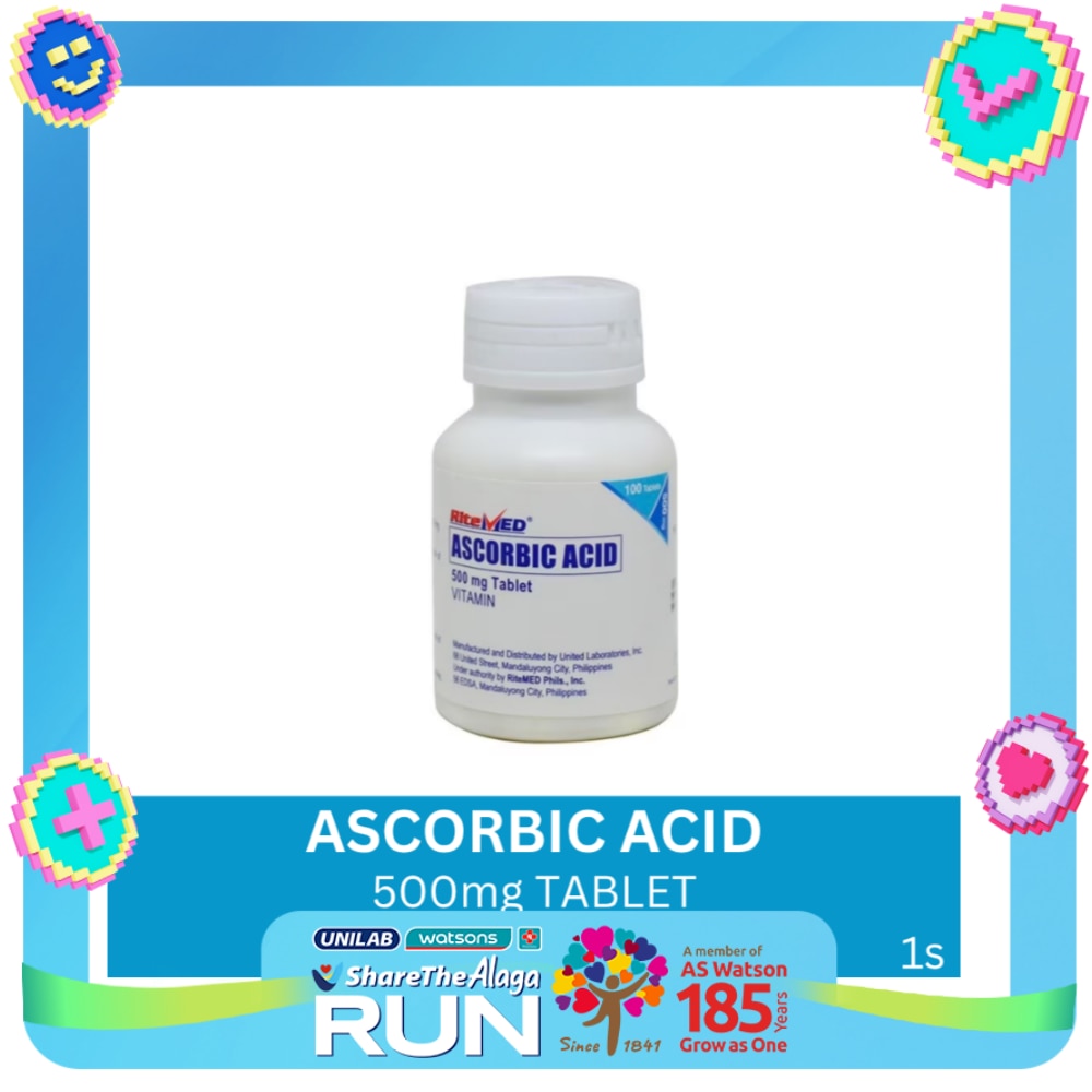Ascorbic acid 500mg 1 Tablet