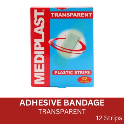 MEDIPLAST Mediplast Transparent Strips