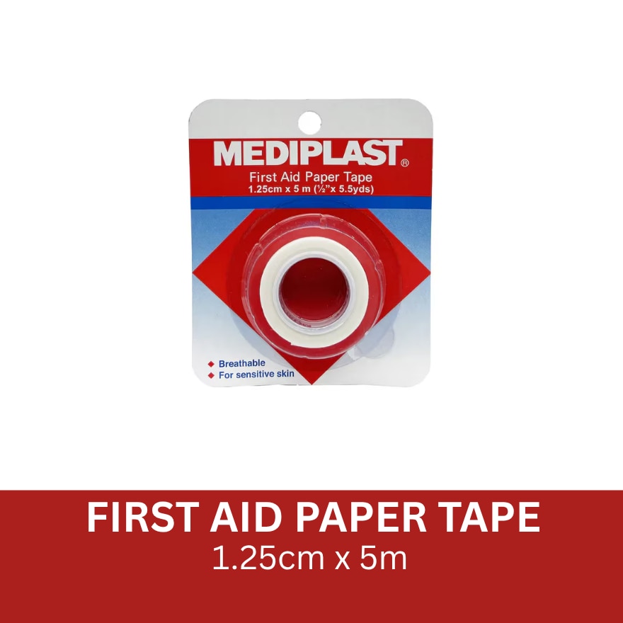 MEDIPLAST Paper Tape 1/2 x 5