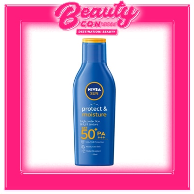 NIVEA Sun Protect & Moisture Lotion with SPF 50 125ml
