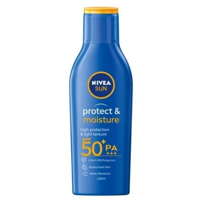 NIVEA Sun Protect & Moisture Lotion with SPF 50 125ml