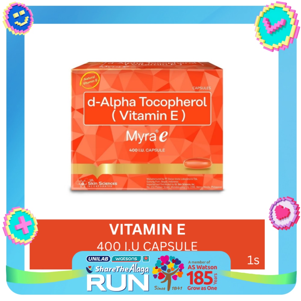 MYRA E Vitamin E 400 IU Sold Per Piece