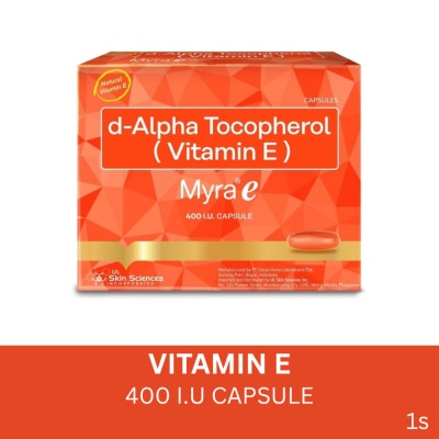 MYRA E MYRA E Vitamin E 400 IU Sold Per Piece