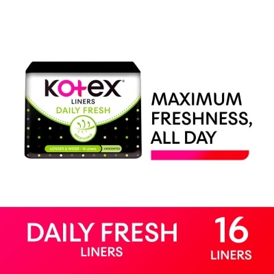KOTEX Fresh Lightdays Long and Wide 16s