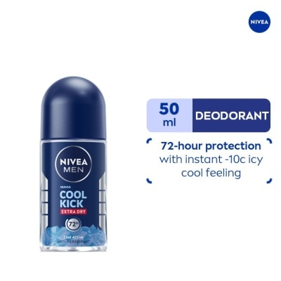 NIVEA Men Deodorant Cool Kick Anti-Perspirant Roll-on 50ml