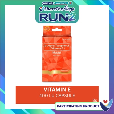MYRA E Vitamin E 400 IU x 8 Capsules image