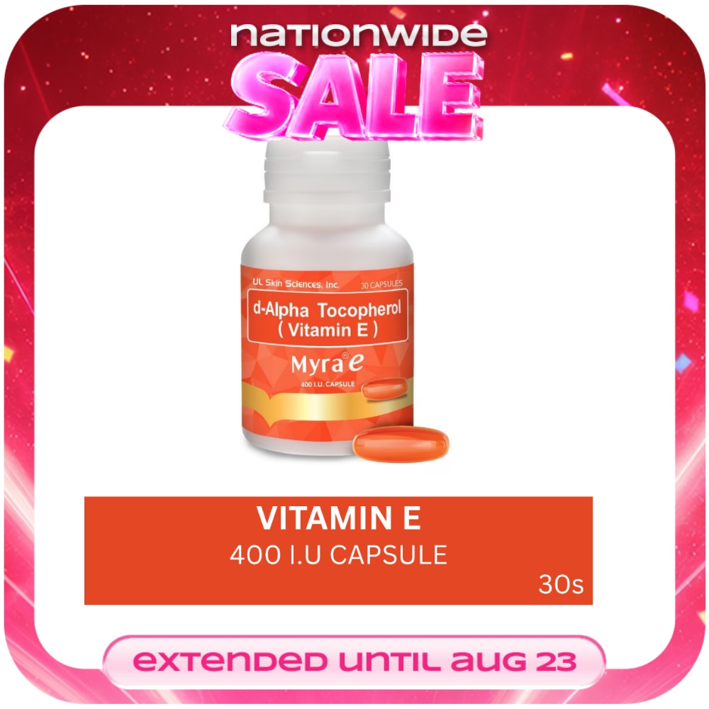 MYRA E Vitamin E 400 IU X 30 Capsule image
