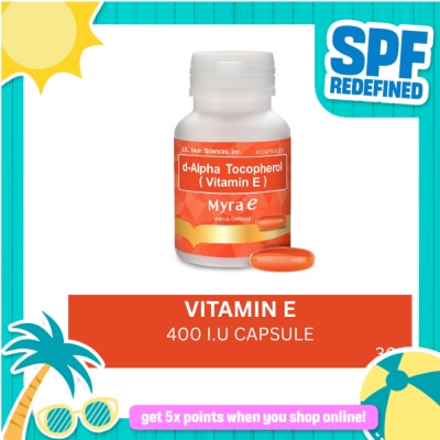 MYRA E - MYRA E Vitamin E 400 IU X 30 Capsule
