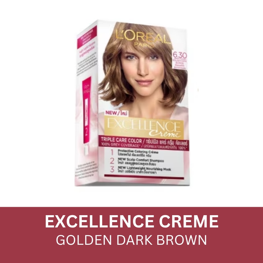 Excellence Creme - 6.30 Golden Dark Brown