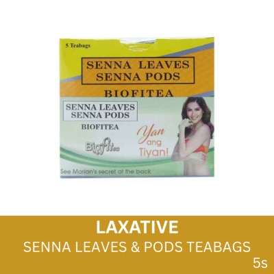 BIOFITEA Senna Leaves Senna Pods  5 Teabags