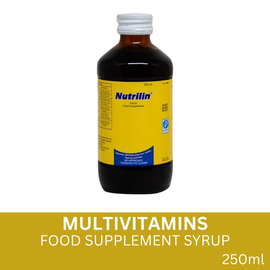 Vitamins; Minerals Plus Iron; Iodine; taurine and Zinc Syrup 250mL