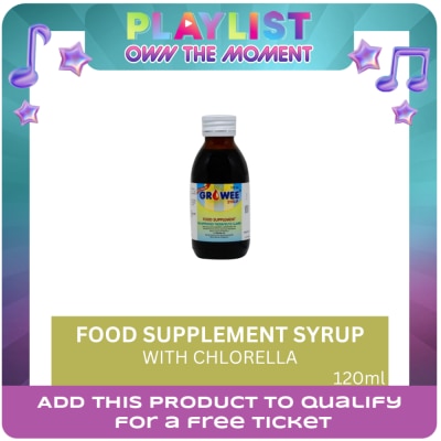 GROWEE - Vitamins With Chlorella Growth Factor Syrup 120mL