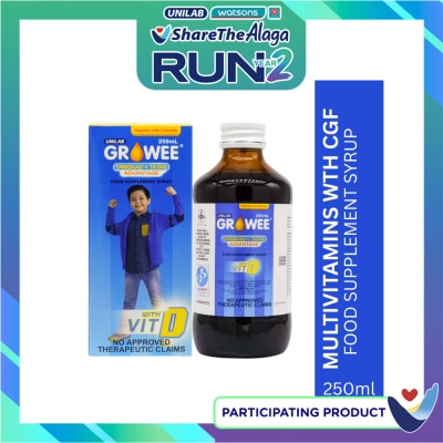 GROWEE GROWEE Vitamins With Chlorella Growth Factor Syrup 250ml image