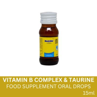 NUTRILIN Vitamins B-Complex and Taurine Drops 15mL