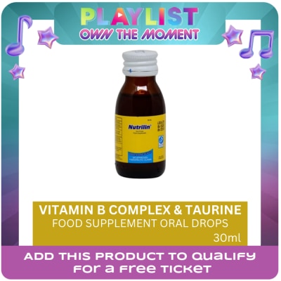 NUTRILIN - Vitamins B-Complex and Taurine Drops 30mL