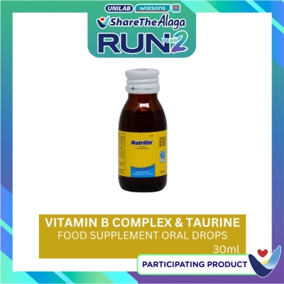 NUTRILIN Vitamins B Complex and Taurine Drops 30mL image