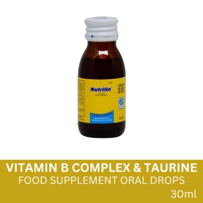 NUTRILIN Vitamins B-Complex and Taurine Drops 30mL
