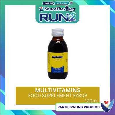 NUTRILIN Vitamins; Minerals Plus Iron; Iodine; taurine and Zinc Syrup 120 ml image