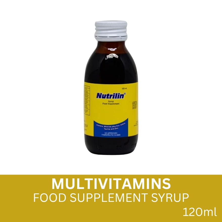 Vitamins; Minerals Plus Iron; Iodine; taurine and Zinc Syrup 120 ml