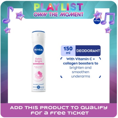 NIVEA - NIVEA Deodorant Extra Brightening Anti-Perspirant Spray 150ml