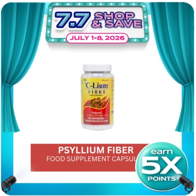 CLIUM - CLIUM Psylium Capsule Sold Per Piece