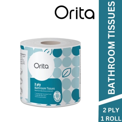 ORITA - Bathroom Tissue Single 2ply 400 sheets