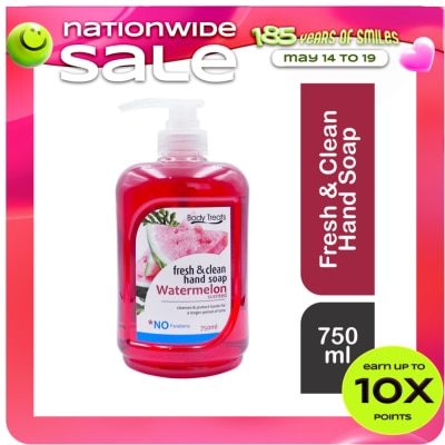 BODY TREATS - Watermelon Hand Soap 750ml