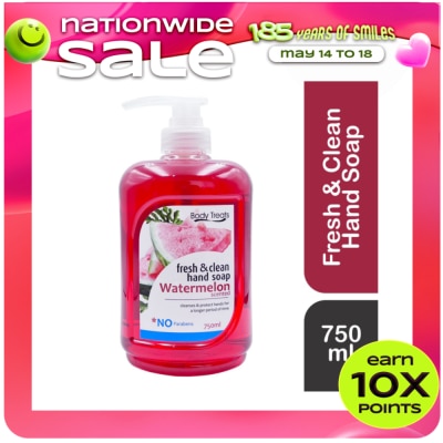 BODY TREATS - Watermelon Hand Soap 750ml