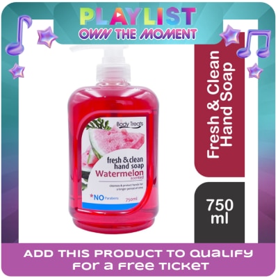 BODY TREATS - Watermelon Hand Soap 750ml