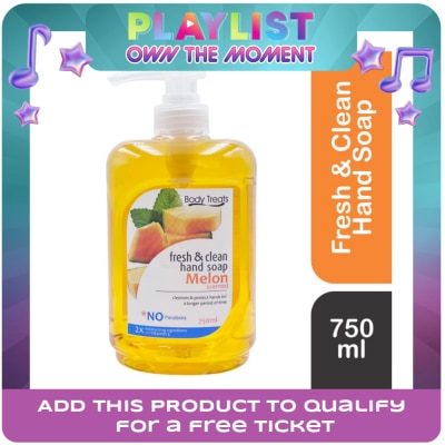 BODY TREATS - Melon Hand Soap 750ml
